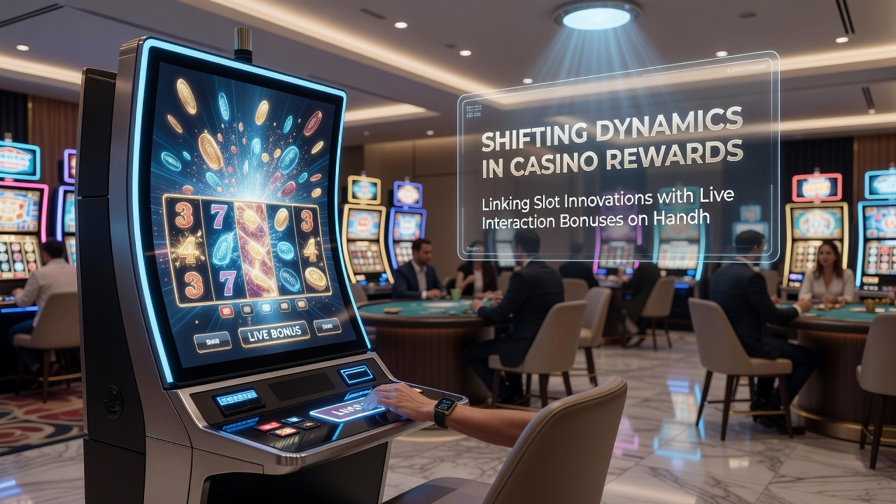 Darstellung von Live-Interaktionsboni auf Handheld-Geräten im Casino-Kontext